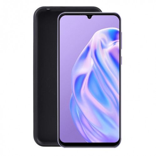 Coque TPU Téléphone pour Ulefone Note 6 (Noir mat complet) SH404A1558-05