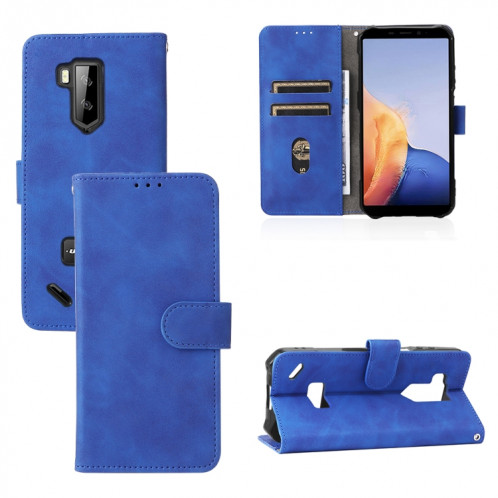 Pour Ulefone Armor X9 Skin Sentence Boucle magnétique Texture de veau Coque Téléphone PU (Bleu) SH602B407-07