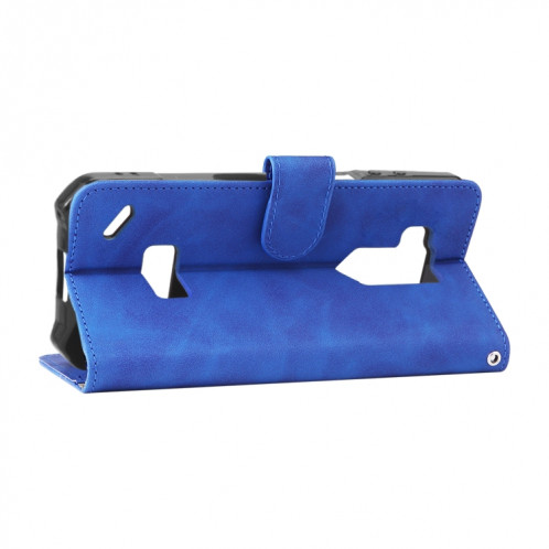 Pour Ulefone Armor X9 Skin Sentence Boucle magnétique Texture de veau Coque Téléphone PU (Bleu) SH602B407-07