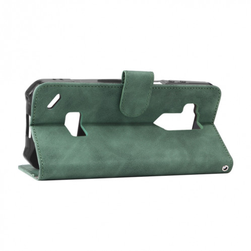 Pour Ulefone Armor x9 State Texture magnétique Texture de mollet Cas de téléphone PU (Vert) SH602D1664-07