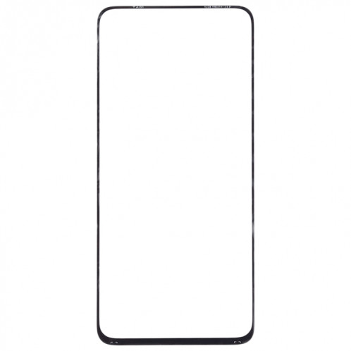 Pour vivo X50 lentille extérieure en verre d'écran avant avec adhésif OCA optiquement clair SH22011524-06
