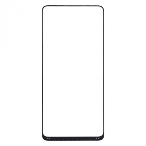 Pour vivo Z6 / iQOO Z1 / iQOO Z1X / Neo3 Lentille en verre extérieure avec adhésif optiquement transparent OCA SH2204775-06