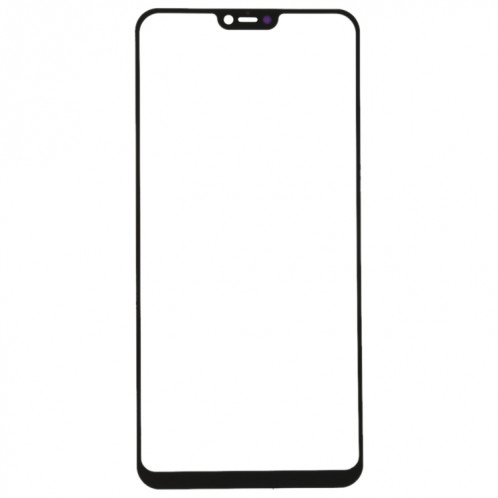 Pour vivo Y85 / Z1 / Z1i / V9 Youth / V9 Lentille en verre extérieure avec adhésif optiquement transparent OCA SH2210953-06