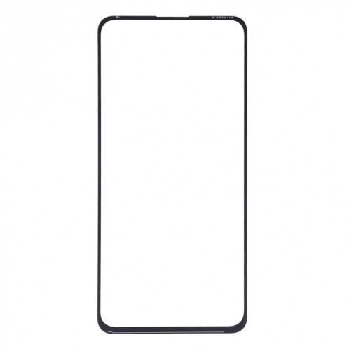 Pour vivo X27 / S1 Pro Lentille en verre extérieure avec adhésif optiquement transparent OCA SH2220774-06