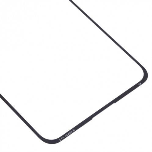 Pour vivo X27 / S1 Pro Lentille en verre extérieure avec adhésif optiquement transparent OCA SH2220774-06