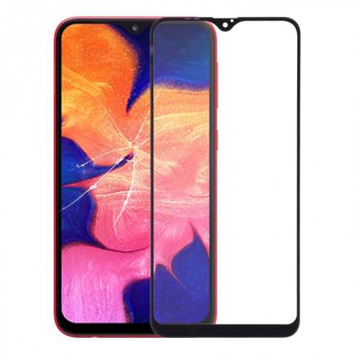 Pour Samsung Galaxy A10 lentille extérieure en verre avec adhésif OCA optiquement transparent SH2601983-06
