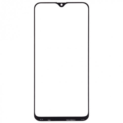 Pour Samsung Galaxy A20 / A30S Lentille en verre extérieure avec adhésif optiquement transparent OCA SH260673-06