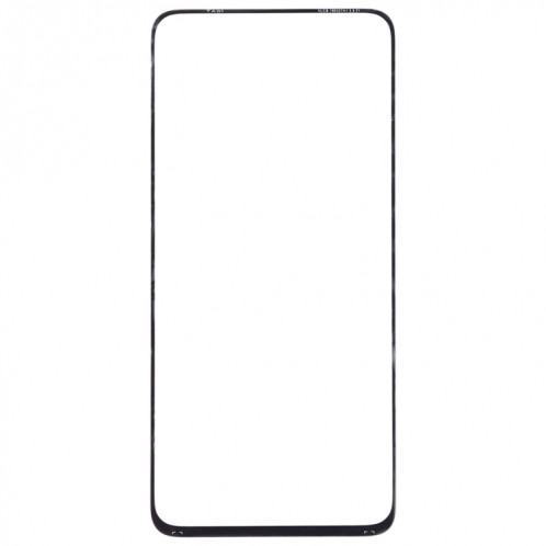 Pour Samsung Galaxy A80 / A90 Lentille en verre extérieure de l'écran avant avec adhésif optiquement transparent OCA SH26121772-06