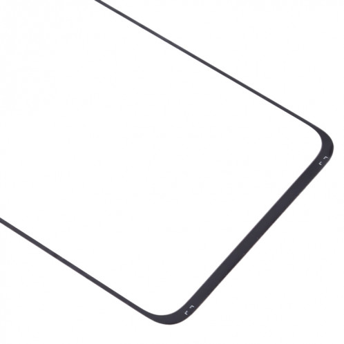 Pour Samsung Galaxy A80 / A90 Lentille en verre extérieure de l'écran avant avec adhésif optiquement transparent OCA SH26121772-06