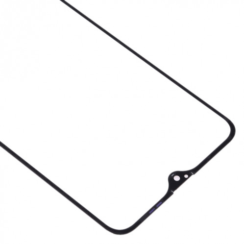 Pour Samsung Galaxy A12 lentille extérieure en verre avec adhésif optiquement transparent OCA SH26141691-06