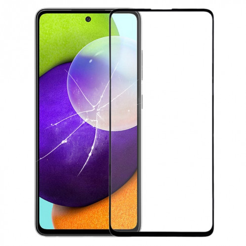 Pour Samsung Galaxy A52 / S20 FE Lentille en verre extérieure de l'écran avant avec adhésif optiquement transparent OCA SH2623370-06