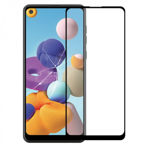 Pour Samsung Galaxy S21 lentille extérieure en verre avec adhésif optiquement transparent OCA SH26311692-06