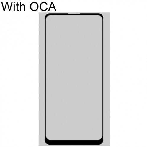 Pour Samsung Galaxy S21 lentille extérieure en verre avec adhésif optiquement transparent OCA SH26311692-06