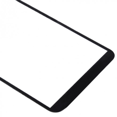 Pour Samsung Galaxy J8 / J810 Lentille en verre extérieure avec adhésif optiquement transparent OCA SH26391090-06