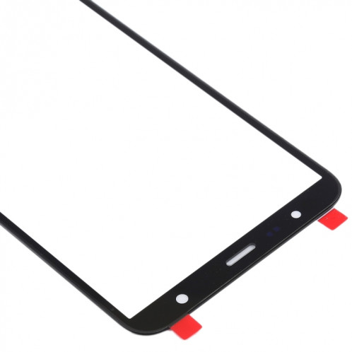 Pour Samsung Galaxy J4 + / J6 + Lentille en verre extérieure de l'écran avant avec adhésif optiquement transparent OCA SH2640426-06