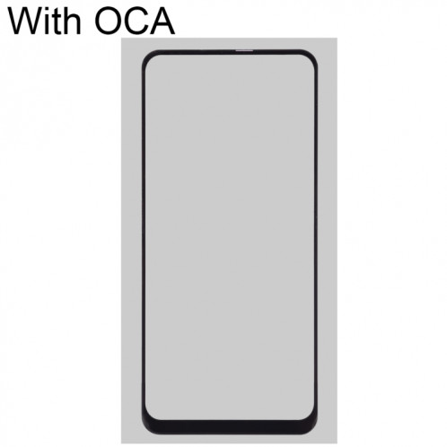 Pour Samsung Galaxy M11 lentille extérieure en verre avec adhésif OCA optiquement transparent SH2642658-06
