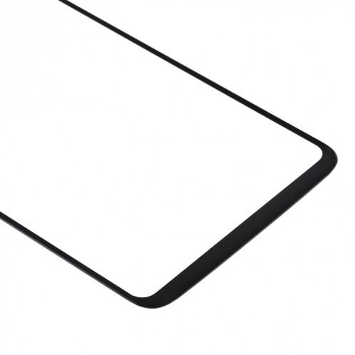 Pour OnePlus 6 lentille extérieure en verre d'écran avant avec adhésif optiquement transparent OCA SH29041887-07