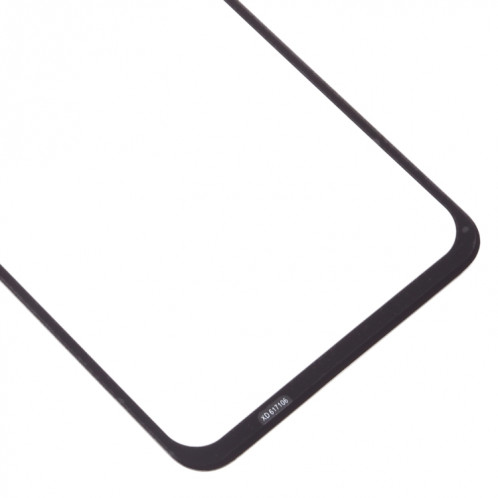 Pour OnePlus 7 lentille extérieure en verre d'écran avant avec adhésif optiquement transparent OCA SH2906749-07