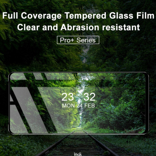 Durée de la surface de la surface IMAK 9H Film en verre trempé en plein écran PRO + Series pour Motorola Moto G51 5G SI65041908-07