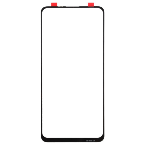 Pour OPPO Reno4 lentille extérieure en verre d'écran avant avec adhésif OCA optiquement clair SH7204592-06