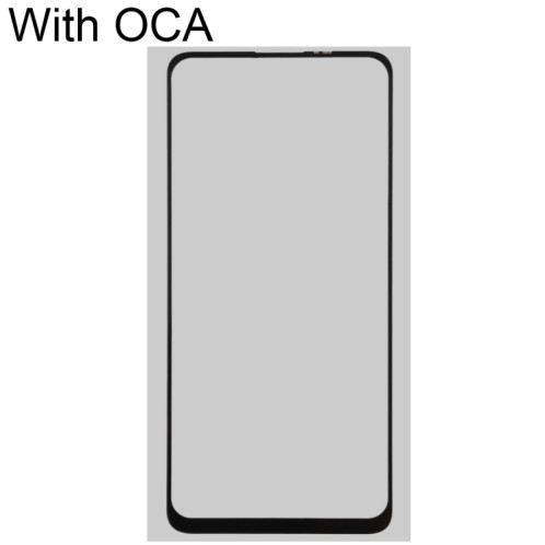 Pour OPPO Reno5 lentille extérieure en verre d'écran avant avec adhésif OCA optiquement clair SH7205505-06