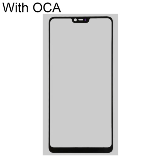 Pour lentille en verre externe d'écran avant OPPO A3 avec adhésif OCA optiquement clair SH72061873-06