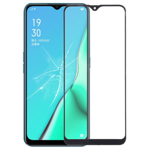 Pour OPPO A11 / A11X / A8 lentille extérieure en verre avec adhésif optiquement transparent OCA SH72101429-06