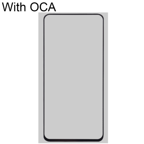 Pour OPPO Reno lentille extérieure en verre d'écran avant avec adhésif OCA optiquement clair SH72161057-06