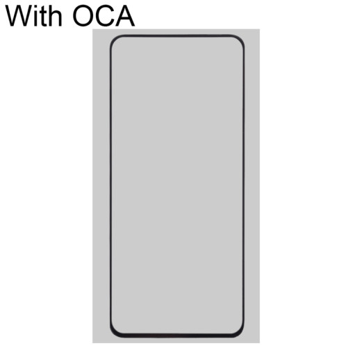 Pour OPPO Reno2 lentille extérieure en verre d'écran avant avec adhésif OCA optiquement clair SH72171458-06