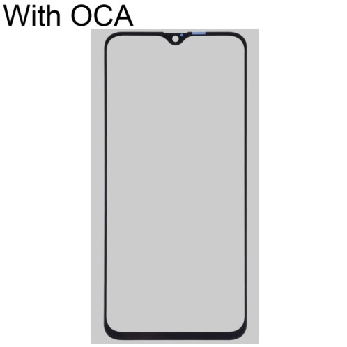 Pour OPPO R15X / K1 lentille extérieure en verre avec adhésif optiquement transparent OCA SH72191690-06