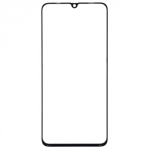 Lentille en verre externe à l'écran avant avec adhésif optiquement clair OCA pour Xiaomi Redmi 10x 5G SH8904533-07
