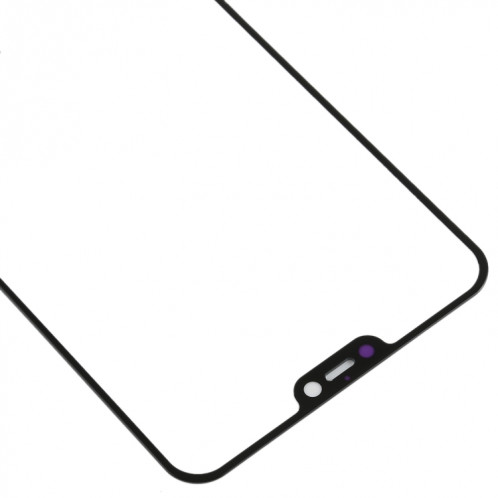 Lentille en verre extérieur à l'écran avant avec adhésif optiquement clair OCA pour Xiaomi Redmi Note 6 / MI 8 Lite SH8907509-07