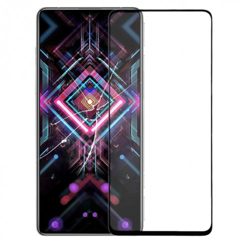 Lentille en verre extérieur à l'écran avant avec adhésif OCA Optiquement clair pour Xiaomi Redmi K40 Gaming SH8916287-07