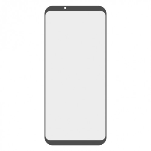 Lentille en verre extérieur à l'écran avant avec adhésif optiquement clair OCA pour le requin noir Xiaomi 2 SH89191725-07