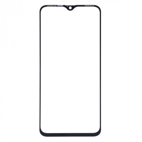 Lentille en verre extérieur à l'écran avant avec adhésif optiquement clair OCA pour Xiaomi Redmi Note 9 4G SH8928685-07
