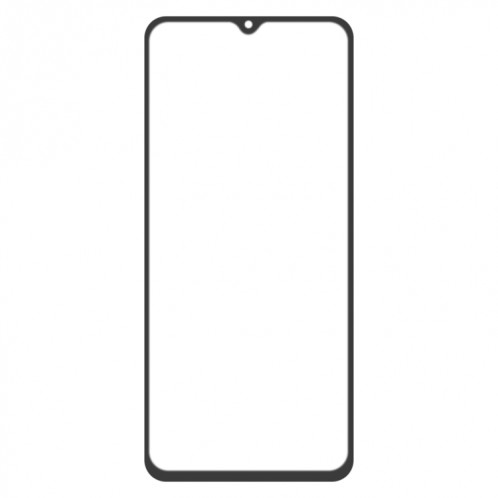 Lentille en verre extérieur à écran avant avec adhésif optiquement clair OCA pour Xiaomi Redmi 9a SH8938140-07