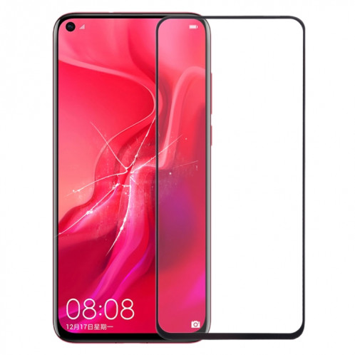 Lentille en verre externe à l'écran avant avec adhésif optiquement clair OCA pour Huawei Nova 4 SH0302643-07