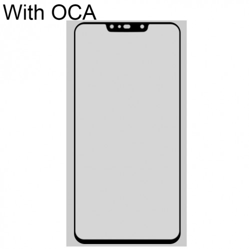 Lentille en verre extérieure à écran avant avec adhésif optiquement clair OCA pour Huawei Nova 3i SH03271169-07