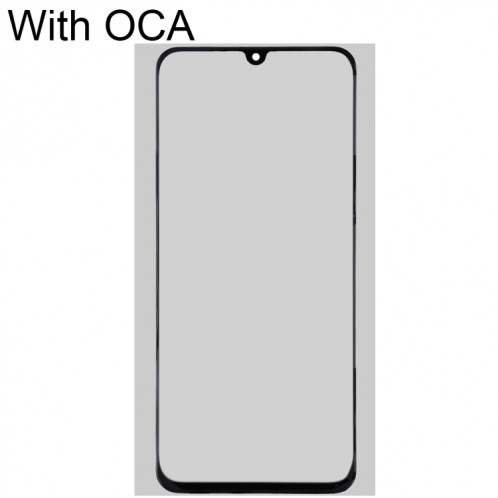 Lentille en verre extérieur à écran avant avec adhésif optiquement clair OCA pour Huawei Nova 5 / Nova 5 Pro SH03291275-07