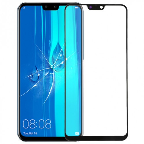 Écran avant Objectif en verre extérieur avec adhésif optiquement clair OCA pour Huawei Profitez de 9 Plus SH0335236-07