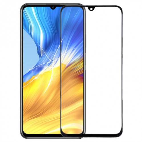 Lentille en verre extérieur à l'écran avant avec adhésif optiquement clair OCA pour l'honneur x10 max 5g SH0345221-07