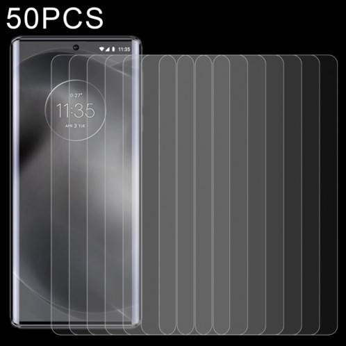 Film de verre trempé de 50 pcs 0.26mm 9H 2.5D pour Motorola Frontier SH34011374-06