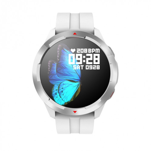 MT13 1,32 pouces TFT Smart Watch Smart Watch, Support Bluetooth Call & Alipay (Argent) SH701C1783-07