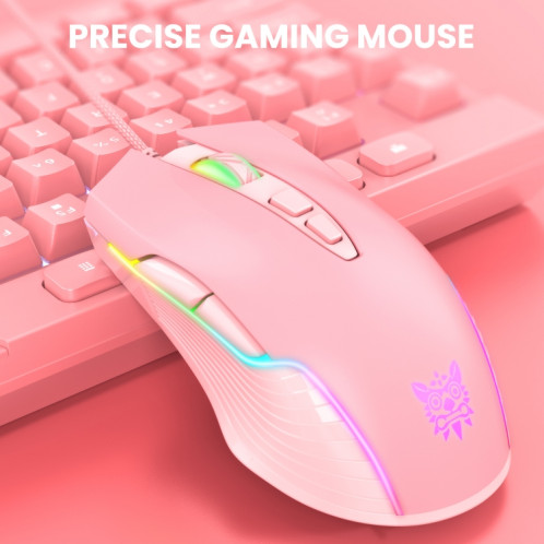 ONIKUMA CW905 RGB Éclairage Souris filaire (rose) SO401D1204-07