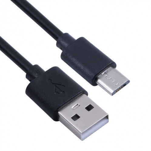 Câble de chargement de noyau de cuivre USB à micro USB, longueur de câble: 1m (noir) SH103A1551-07