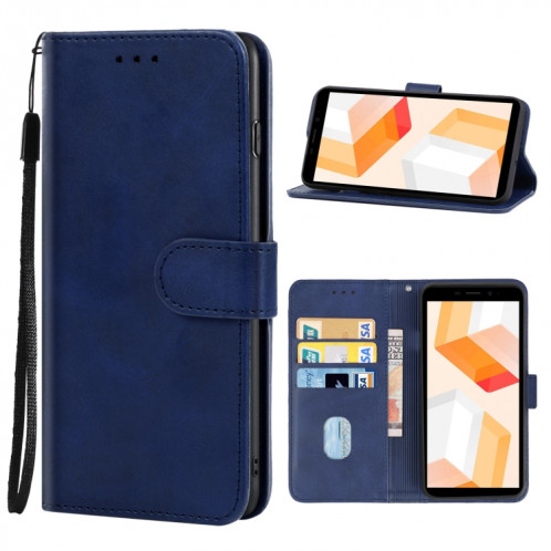 Coque de téléphone en cuir pour Ulefone Armor x10 pro (bleu) SH606D1564-06