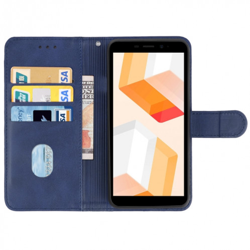 Coque de téléphone en cuir pour Ulefone Armor x10 pro (bleu) SH606D1564-06