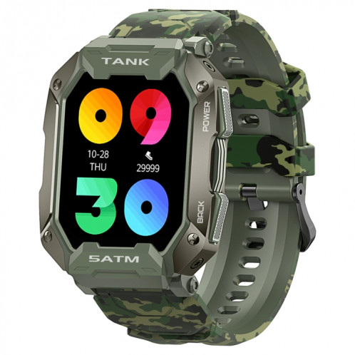 Réservoir M1 1.72 TFT Smart Watch Smart Watch, Support Surveillance du sommeil / Surveillance de la fréquence cardiaque (Camouflage Green) SH901D1682-07