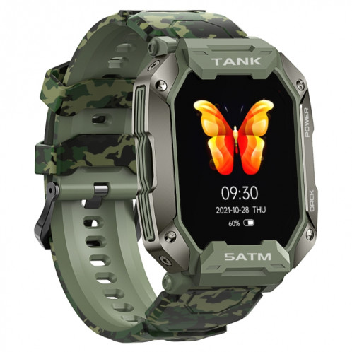 Réservoir M1 1.72 TFT Smart Watch Smart Watch, Support Surveillance du sommeil / Surveillance de la fréquence cardiaque (Camouflage Green) SH901D1682-07