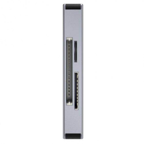 NK-3044 5 en 1 USB-C / TYPE-C à MS / M2 / CF / TF / SD Adaptateur de machines à sous (gris espace) SH801A60-06
